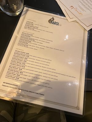 Menu photo 2 Farsi Kitchen Atlanta, GA