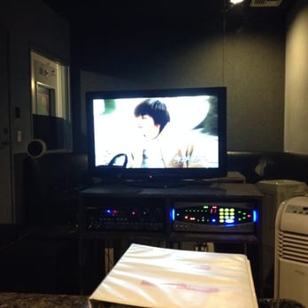 Max Karaoke Studio - TV is pretty big and lyrics are easy to see. Songbooks for English songs on table. - Karaoke Near Me - Los Angeles, California Max Karaoke Studio - TV is pretty big and lyrics are easy to see. Songbooks for English songs on table. - Karaoke Near Me - Los Angeles, California