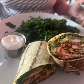 Kale My Name - Oyster mushroom wrap - Vegetarian Near Me - Chicago, Illinois Kale My Name - Oyster mushroom wrap - Vegetarian Near Me - Chicago, Illinois