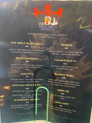 Menu photo 2 A K A Arcade & Bar Pasadena, TX Menu photo 2 A K A Arcade & Bar Pasadena, TX