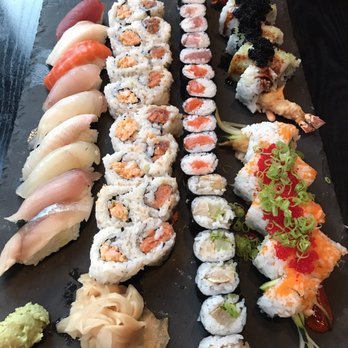 Muramoto Hilldale - 2 maki combos and a large plate, all served as one. - Sushi Bars Near Me - Madison, Wisconsin Muramoto Hilldale - 2 maki combos and a large plate, all served as one. - Sushi Bars Near Me - Madison, Wisconsin