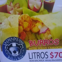 La Cava del Oso - Nueva promo con servicio a domicilio!! Deli deli! Recomendados los de camaron!