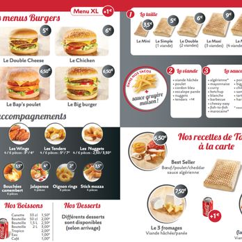 Tacos Avenue - Menu Tacos Avenue - Burgers Near Me - Montpellier, 34 Tacos Avenue - Menu Tacos Avenue - Burgers Near Me - Montpellier, 34