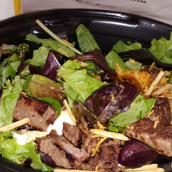 Denny's - Dried salad no dressing and missing bacon... - American Near Me - Alhambra, California