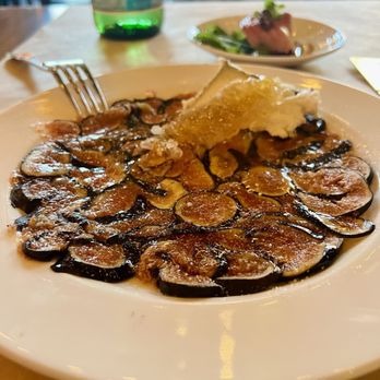 HaSalon - Black and red onyx marble of figs with honeycomb and roquefort - Mediterranean Near Me - Las Vegas, Nevada HaSalon - Black and red onyx marble of figs with honeycomb and roquefort - Mediterranean Near Me - Las Vegas, Nevada