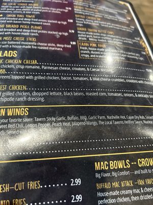 Menu photo 7 The Local Tavern Bryant, AR Menu photo 7 The Local Tavern Bryant, AR