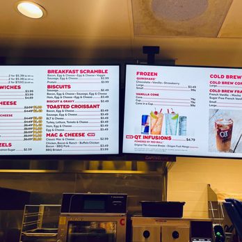 QuikTrip - a menu for a fast food restaurant - Gas Stations Near Me - Phoenix, Arizona