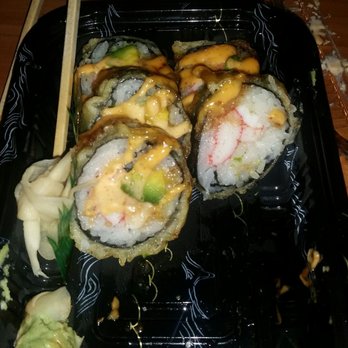 Yan Asian Restaurant - Silver dream roll. ..so you can see the inside. The roll is tempura fried and always arrives while it's so warm. A definite plus. - Asian Fusion Near Me - Rutherford, New Jersey Yan Asian Restaurant - Silver dream roll. ..so you can see the inside. The roll is tempura fried and always arrives while it's so warm. A definite plus. - Asian Fusion Near Me - Rutherford, New Jersey
