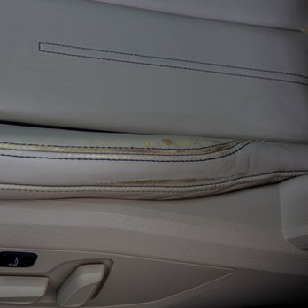 LeatherPro Care - Driver seat before condition - Auto Upholstery Near Me - Long Beach, California LeatherPro Care - Driver seat before condition - Auto Upholstery Near Me - Long Beach, California