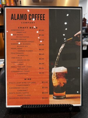 Menu photo 4 Alamo Coffee Round Rock, TX
