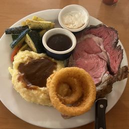 Slow-roasted Prime Rib
