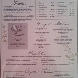 Menu: we picked #16 Cafe Bianco. Sooooo good and lots of food! Menu: we picked #16 Cafe Bianco. Sooooo good and lots of food!