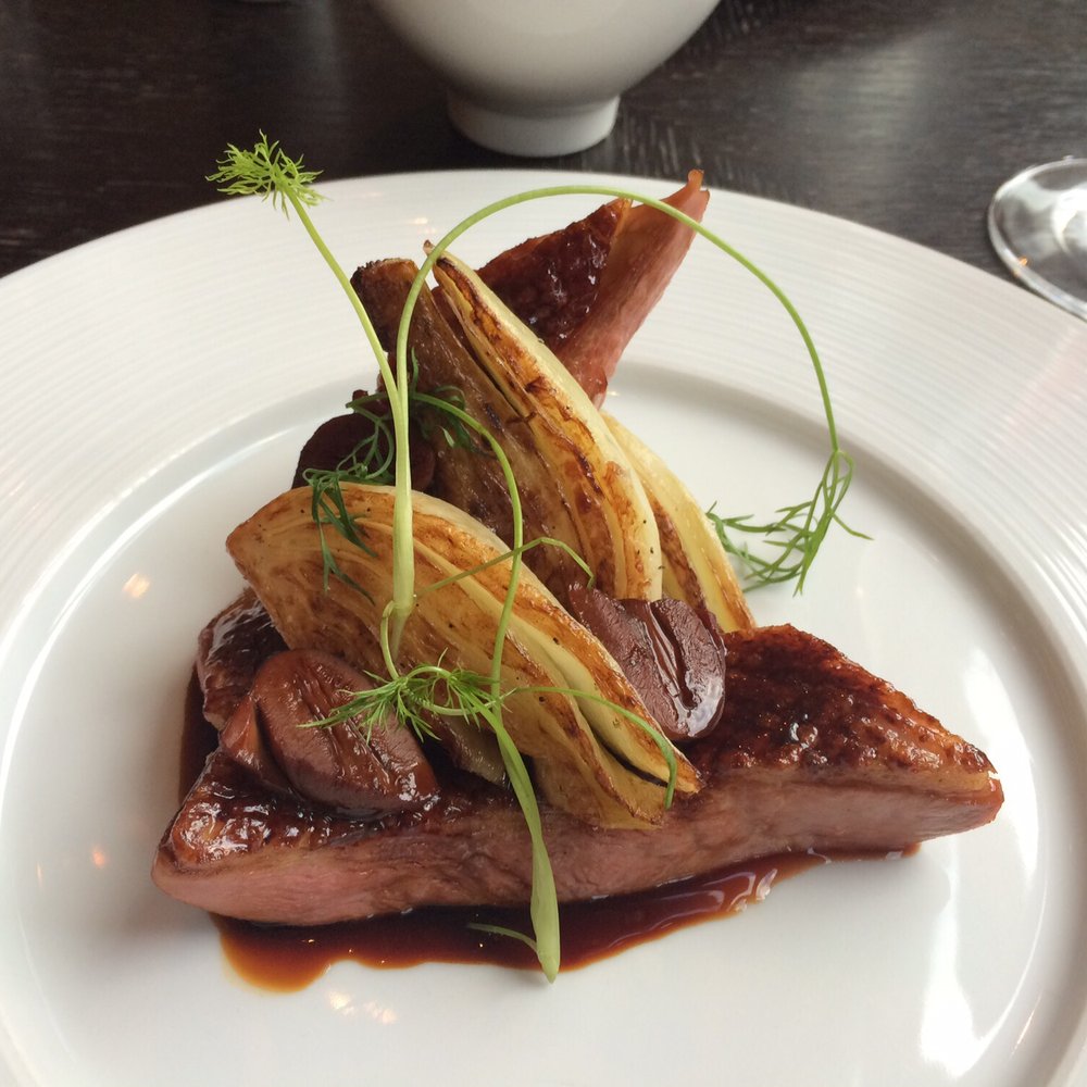Dinner by Heston Blumenthal - Duck breast - amazing - British Near Me - London, XGL
