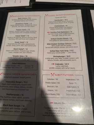 Menu photo 3 The Tavern Richmond, VA Menu photo 3 The Tavern Richmond, VA