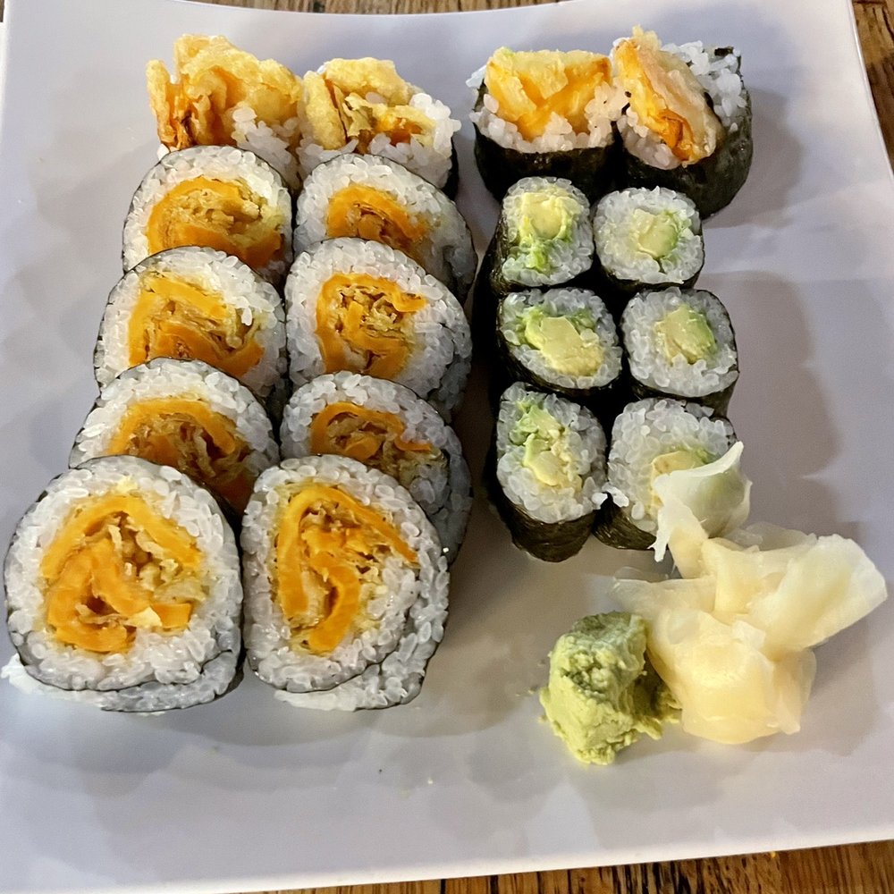 Misaki - Avocado and Sweet Potato Roll - Sushi Bars Near Me - Aurora, Colorado Misaki - Avocado and Sweet Potato Roll - Sushi Bars Near Me - Aurora, Colorado