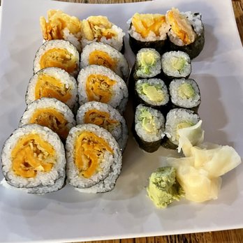 Misaki - Avocado and Sweet Potato Roll - Sushi Bars Near Me - Aurora, Colorado Misaki - Avocado and Sweet Potato Roll - Sushi Bars Near Me - Aurora, Colorado