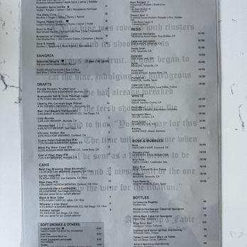 The Goat & Vine - Other side of menu - Pizza Near Me - Temecula, California The Goat & Vine - Other side of menu - Pizza Near Me - Temecula, California