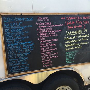 Like Poke - Menu - Food Trucks Near Me - Kahului, Hawaii Like Poke - Menu - Food Trucks Near Me - Kahului, Hawaii