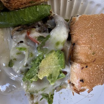 Al's New York Cafe - Hot roast beef w sauteed peppers, onions and jalapeños. Really good - Pizza Near Me - Costa Mesa, California