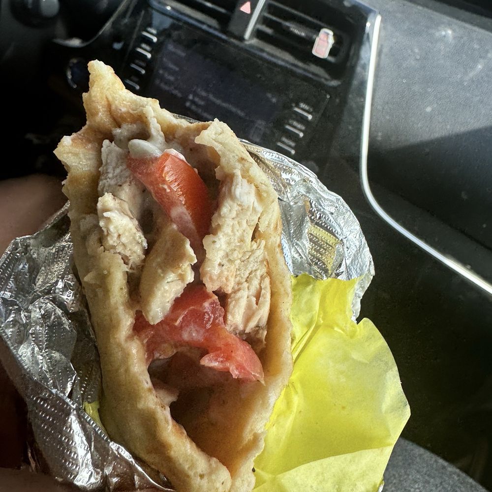 Chicken pita Chicken pita