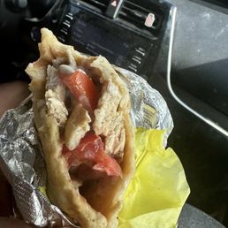 Chicken pita Chicken pita