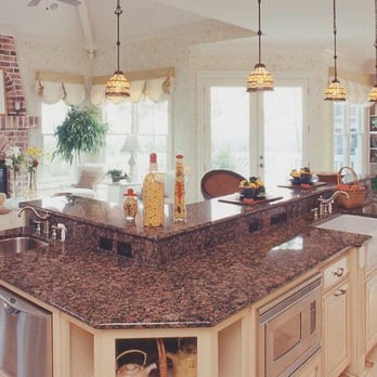 Barbara Friedenson Design - Created a focal center island that separate the kitchen from the recreation room. - Interior Design Near Me Barbara Friedenson Design - Created a focal center island that separate the kitchen from the recreation room. - Interior Design Near Me