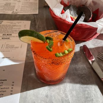 Whiptail Grill - Strawberry jalapeño margarita - Mexican Near Me - Springdale, Utah Whiptail Grill - Strawberry jalapeño margarita - Mexican Near Me - Springdale, Utah