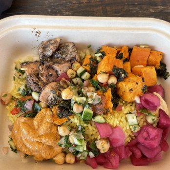 Mezli - Chicken bowl - Mediterranean Near Me - San Francisco, California Mezli - Chicken bowl - Mediterranean Near Me - San Francisco, California
