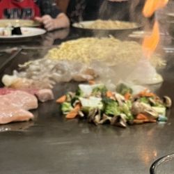 Ichiban Japanese Steak & Seafood House - Eggies, chicken, onion