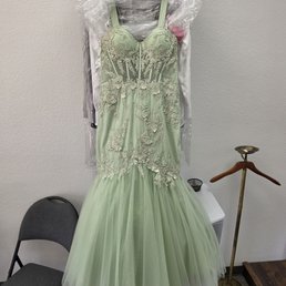 Loved my dress tailed to my size and added straps before my big day, thank you so much , and such humble kind svc! Loved my dress tailed to my size and added straps before my big day, thank you so much , and such humble kind svc!