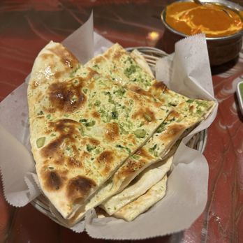 Bombay Bar & Grill - Garlic naan - Indian Near Me - Sacramento, California