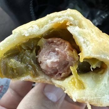 Kolache Factory - Sausage cheese and jalapeño - Coffee & Tea Near Me - San Antonio, Texas Kolache Factory - Sausage cheese and jalapeño - Coffee & Tea Near Me - San Antonio, Texas