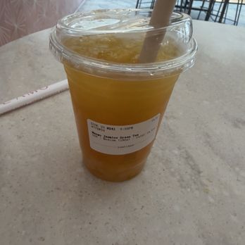 Te'amo Boba Bar - Mango Tea - Bubble Tea Near Me - Chicago, Illinois