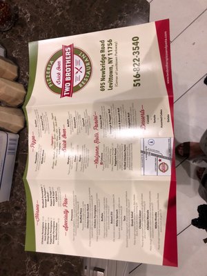 Menu photo 1 Two Bros Pizzeria Levittown, NY