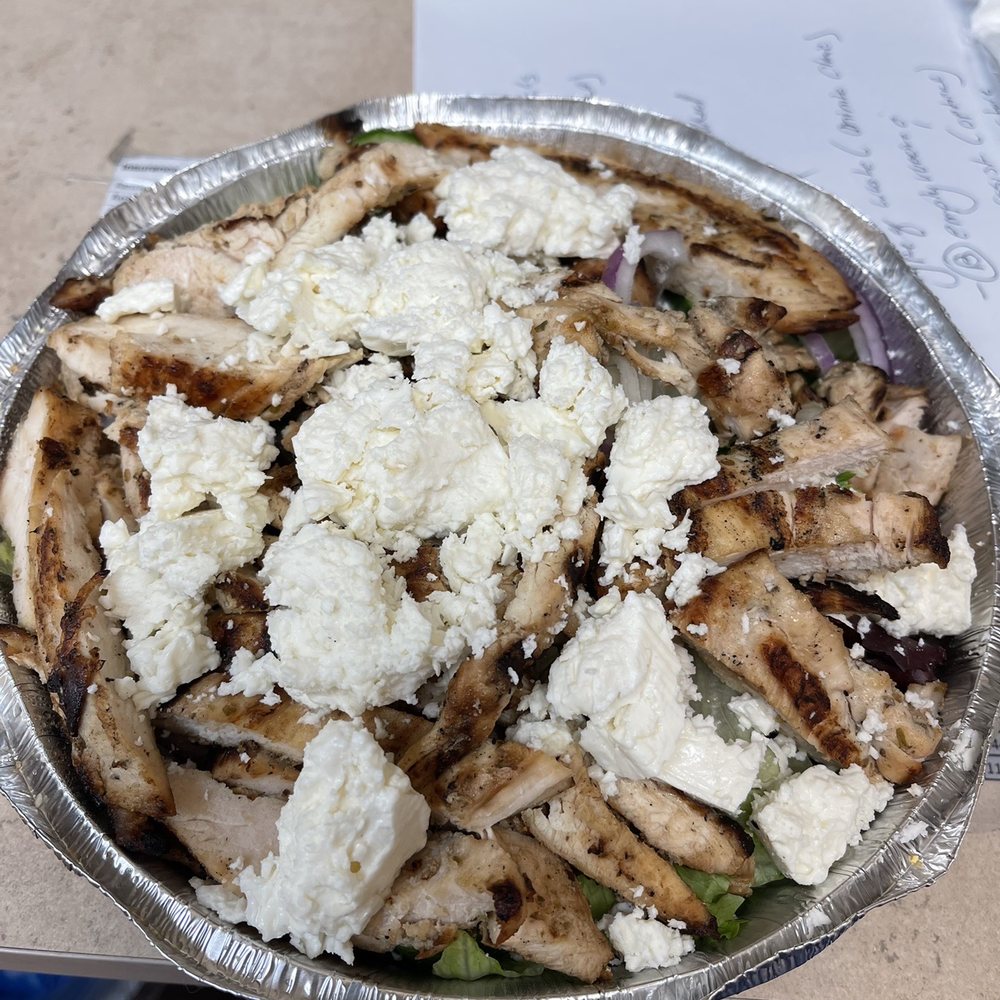 Rosa's Pizza - Greek salad with feta cheese. - Pizza Near Me - Ridgewood, New York Rosa's Pizza - Greek salad with feta cheese. - Pizza Near Me - Ridgewood, New York