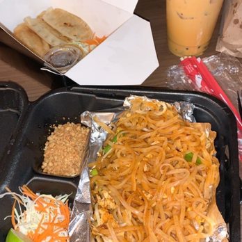 Chang Thai Durango - a tray of food and a drink - Thai Near Me - Durango, Colorado Chang Thai Durango - a tray of food and a drink - Thai Near Me - Durango, Colorado