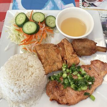 Pho Hoan My - #27. Com Tam Cha Trung, Thit Nuong, Tau Hu Ky - Vietnamese Near Me - Los Angeles, California