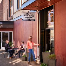 Hood River Distillers Tasting Room - Outside Entrance