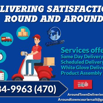 Around Town Courier & Delivery - Couriers & Delivery Services Near Me Around Town Courier & Delivery - Couriers & Delivery Services Near Me