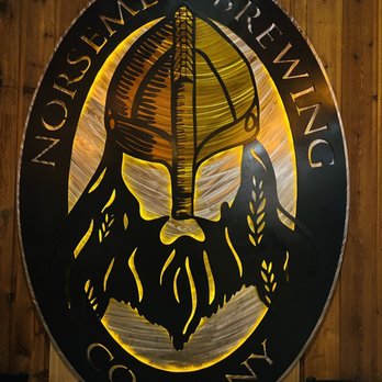 Norsemen Brewing Company - Inside Sign - Breweries Near Me - Topeka, Kansas