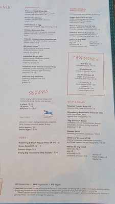 Menu photo 1 Shy Bird Boston, MA