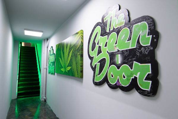 The Green Door by null