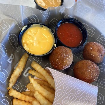 Buona - Arancini Beef Bites & Cheese Fries - Burgers Near Me - Loves Park, Illinois