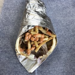 Cedar Cafe - TheIR scrumptious PORK YIRO!!