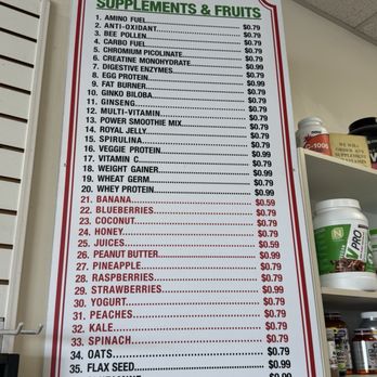 Power Smoothie - Add on menu - Juice Bars & Smoothies Near Me - Pembroke Pines, Florida Power Smoothie - Add on menu - Juice Bars & Smoothies Near Me - Pembroke Pines, Florida