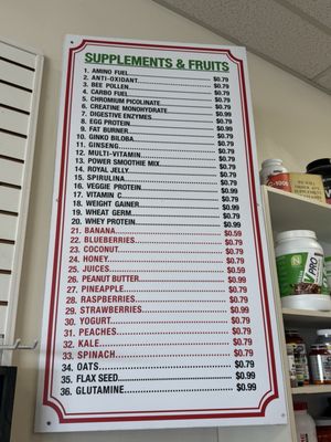 Menu photo 2 Power Smoothie Pembroke Pines, FL Menu photo 2 Power Smoothie Pembroke Pines, FL