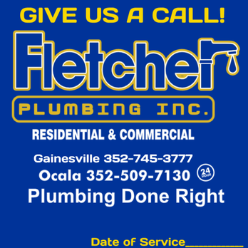 Fletcher Plumbing - Plumbing Near Me - Ocala, Florida Fletcher Plumbing - Plumbing Near Me - Ocala, Florida