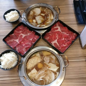 Centre Street Japanese Hotpot - Lunch special - $12.99 each and comes with bubble tea! - Hot Pot Near Me - Calgary, Alberta