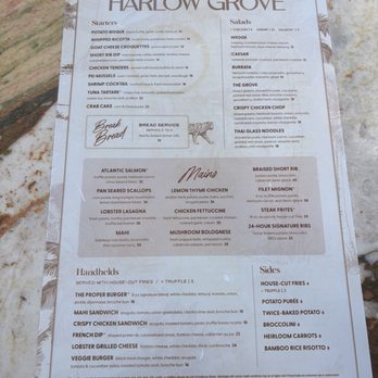 Harlow Grove - menu - Breakfast & Brunch Near Me - Winter Garden, Florida Harlow Grove - menu - Breakfast & Brunch Near Me - Winter Garden, Florida