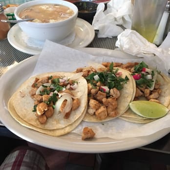 Mi Pueblito - White pozole. I'm used to the red one but either way it was still delicious - Mexican Near Me - Kearny, New Jersey Mi Pueblito - White pozole. I'm used to the red one but either way it was still delicious - Mexican Near Me - Kearny, New Jersey
